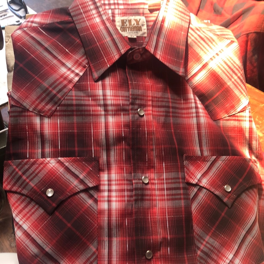 NWT Ely Cattlemen long sleeve shirt size Medium
